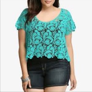 Torrid Crochet Crop Top
